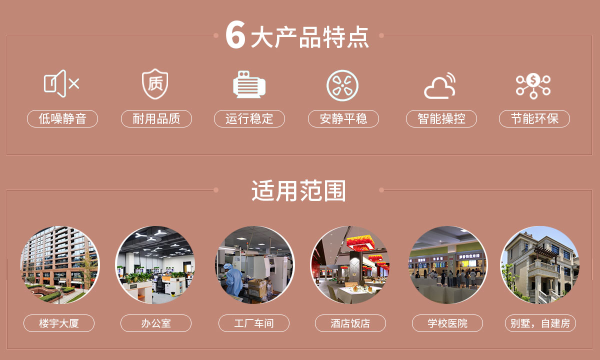 渦旋熱水機(jī)組供暖熱水用途多，噪音低  運(yùn)行穩(wěn)